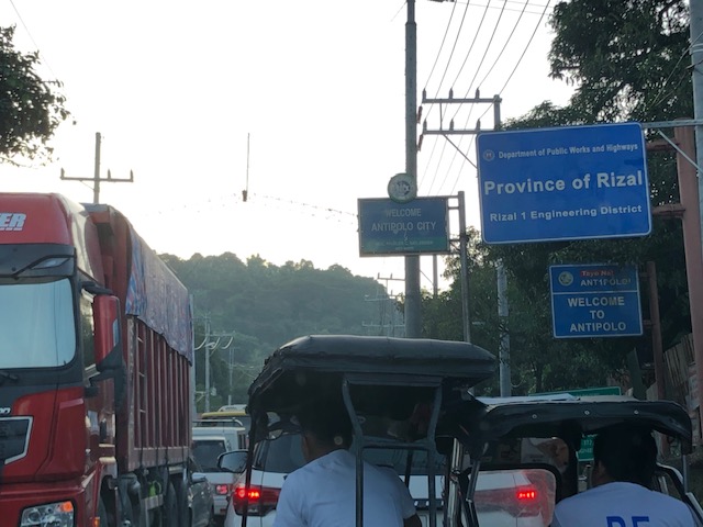 Intersection In Rizal Boundaries of Rizal towns « Caught (up) in traffic