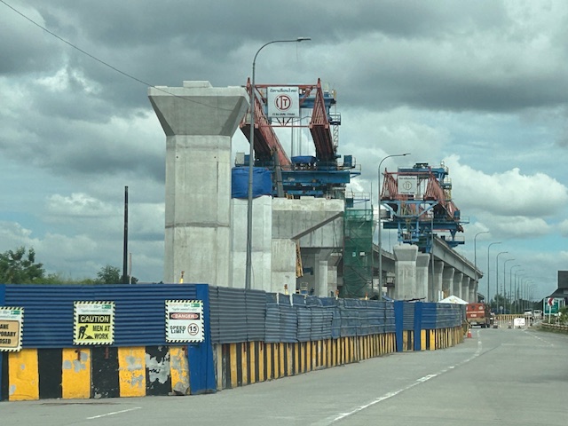 Railway construction at Clark « Caught (up) in traffic