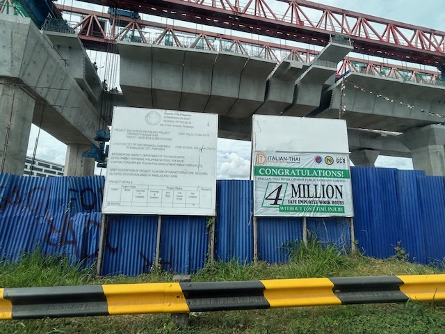 Railway construction at Clark « Caught (up) in traffic